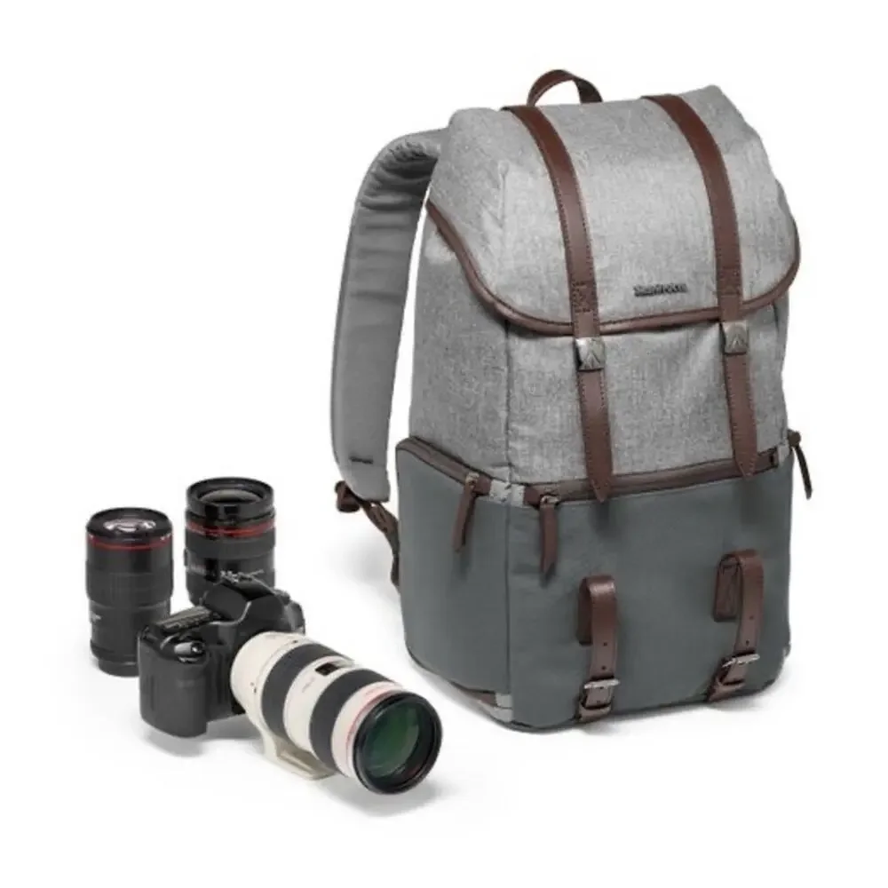 Manfrotto Gray Windsor Camera and Laptop Backpack